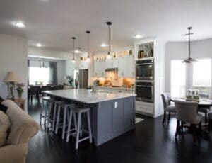 load bearing wall removal after pic