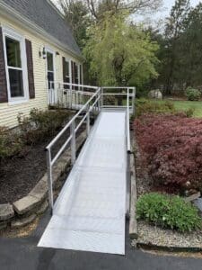 Ramp for brochure
