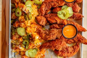 Chicken Wagon chicken wagon loaded tenders tray 4000px 300ppi